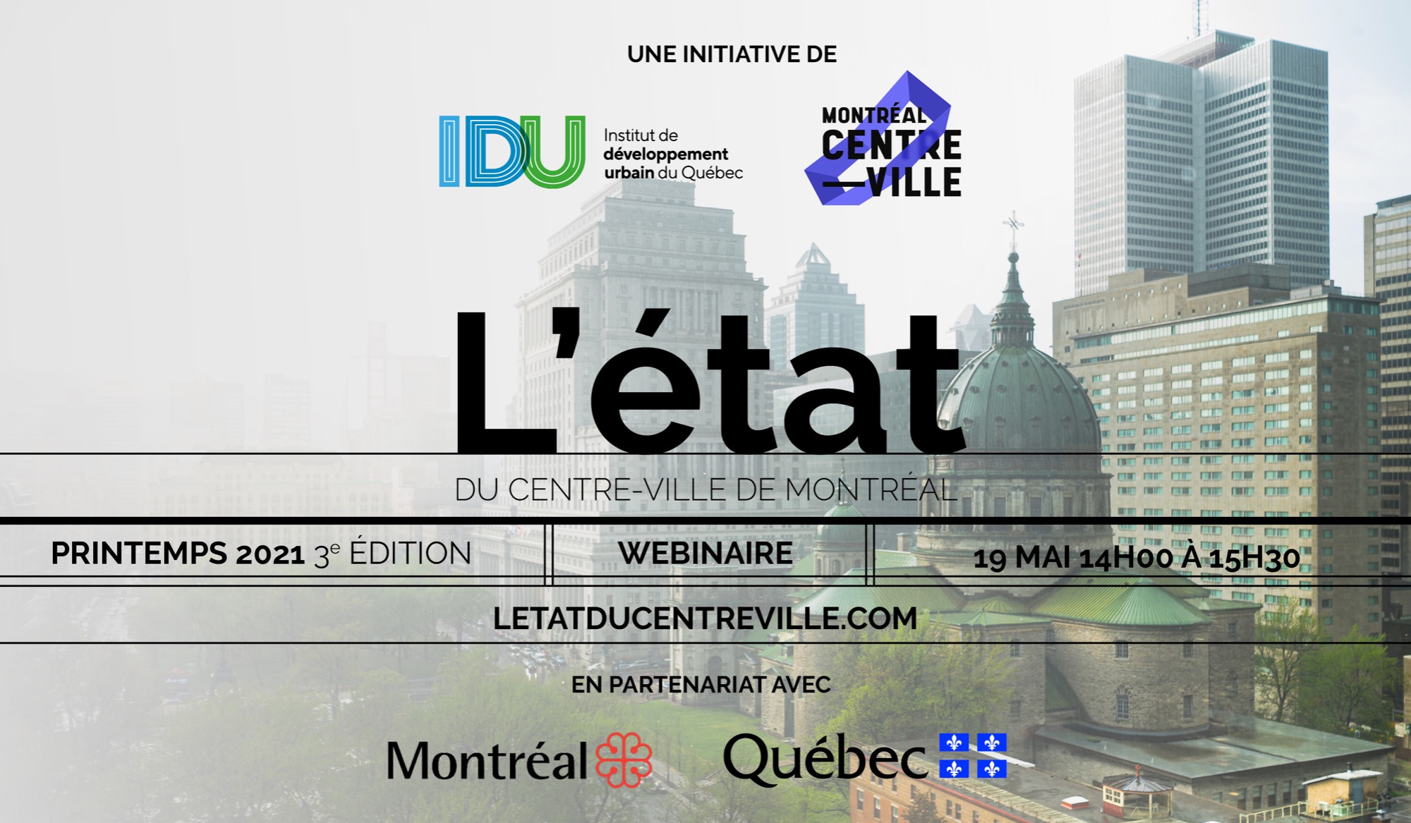 L'état du centre-ville de Montréal 2021 - 3e édition