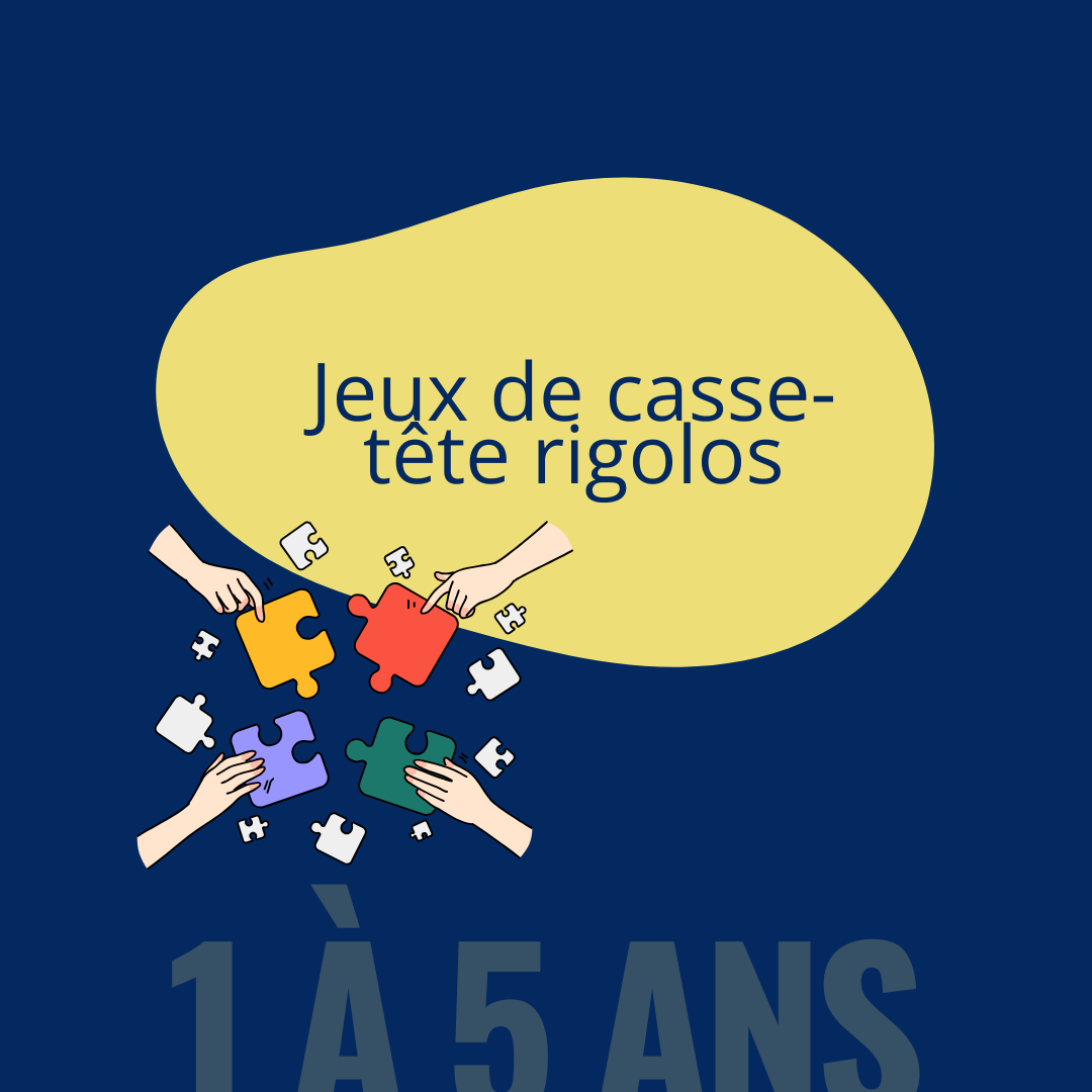 Jeux de casse-tête rigolos