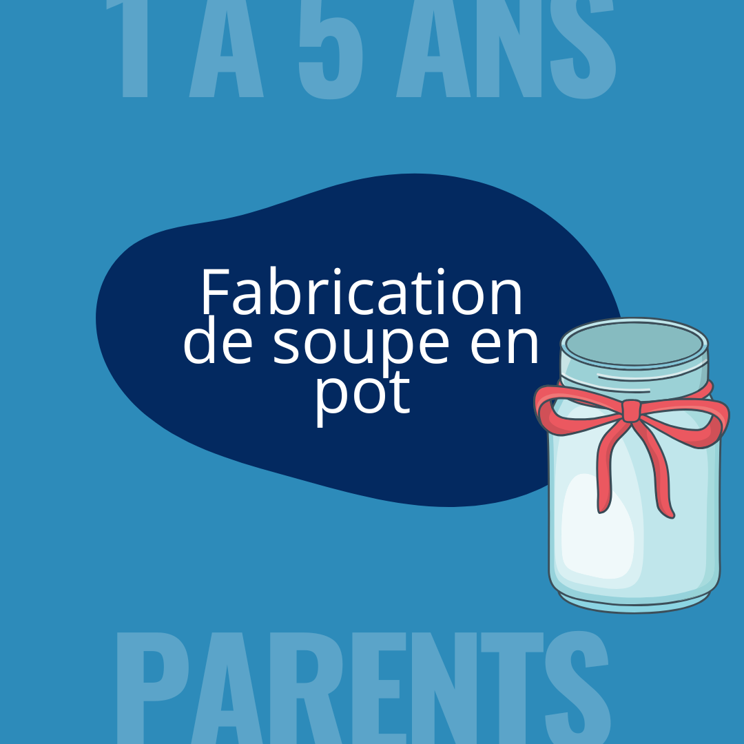 Fabrication de soupe en pot