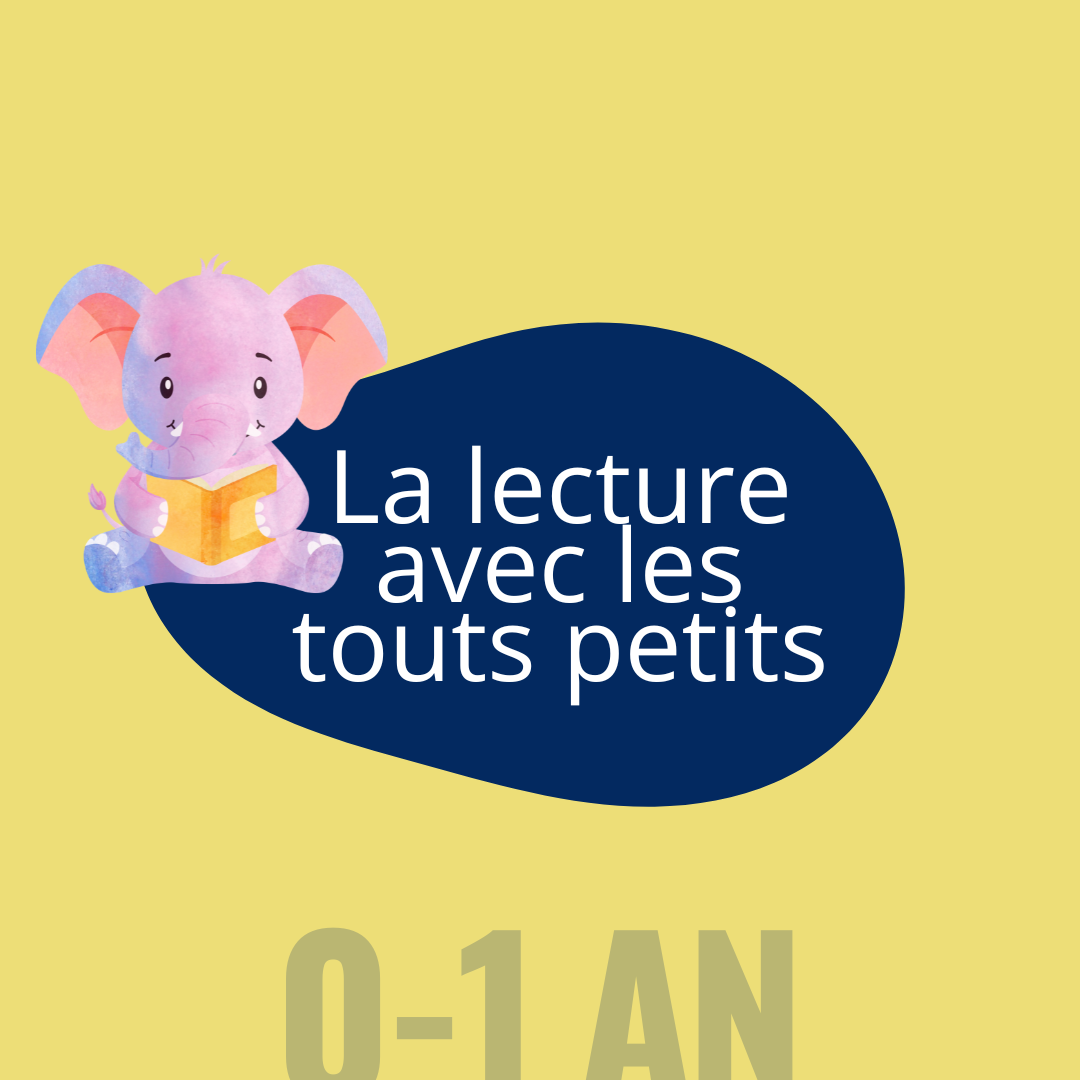 La lecture avec les touts petits