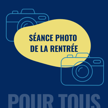 Séance photos de la rentrée