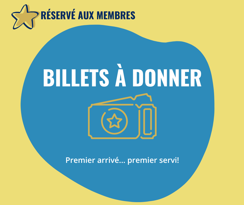 Billets à donner | Danse encore