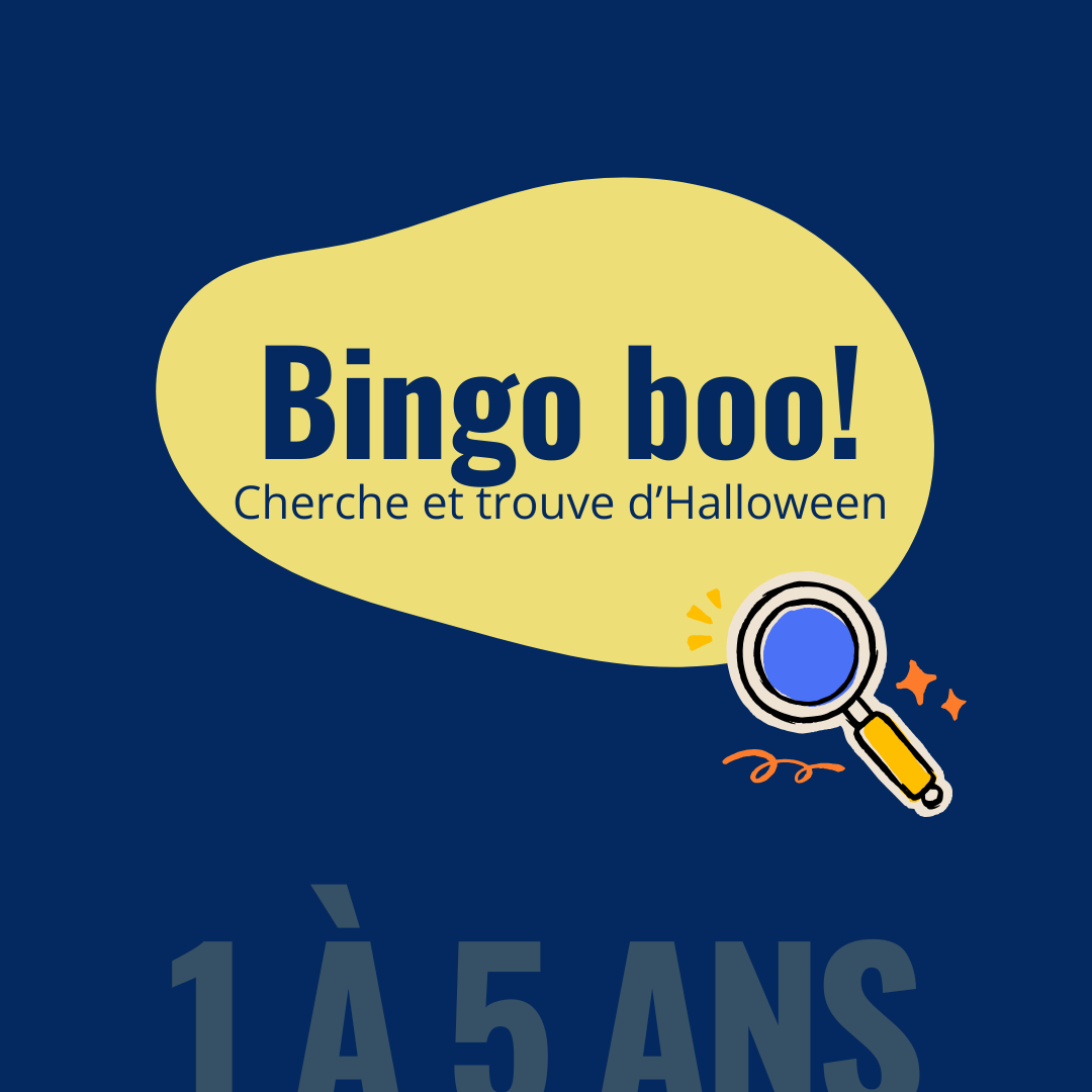 Bingo Boo! – Cherche et trouve d’Halloween
