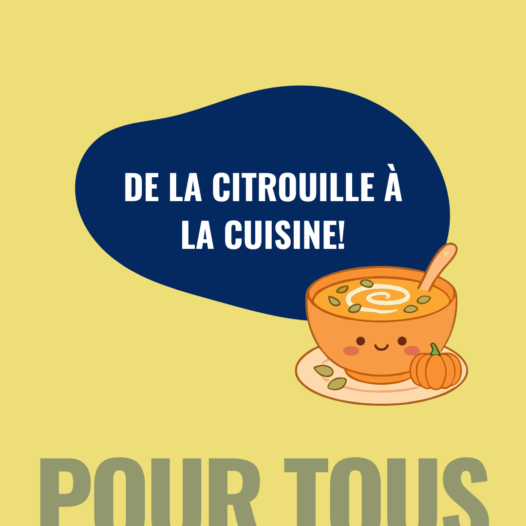 De la citrouille à la cuisine!
