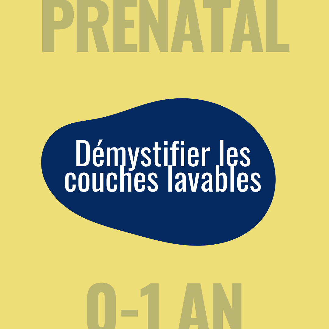 Démystifier les couches lavables