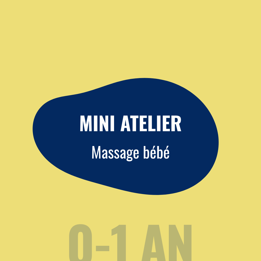 Mini atelier : massage bébé