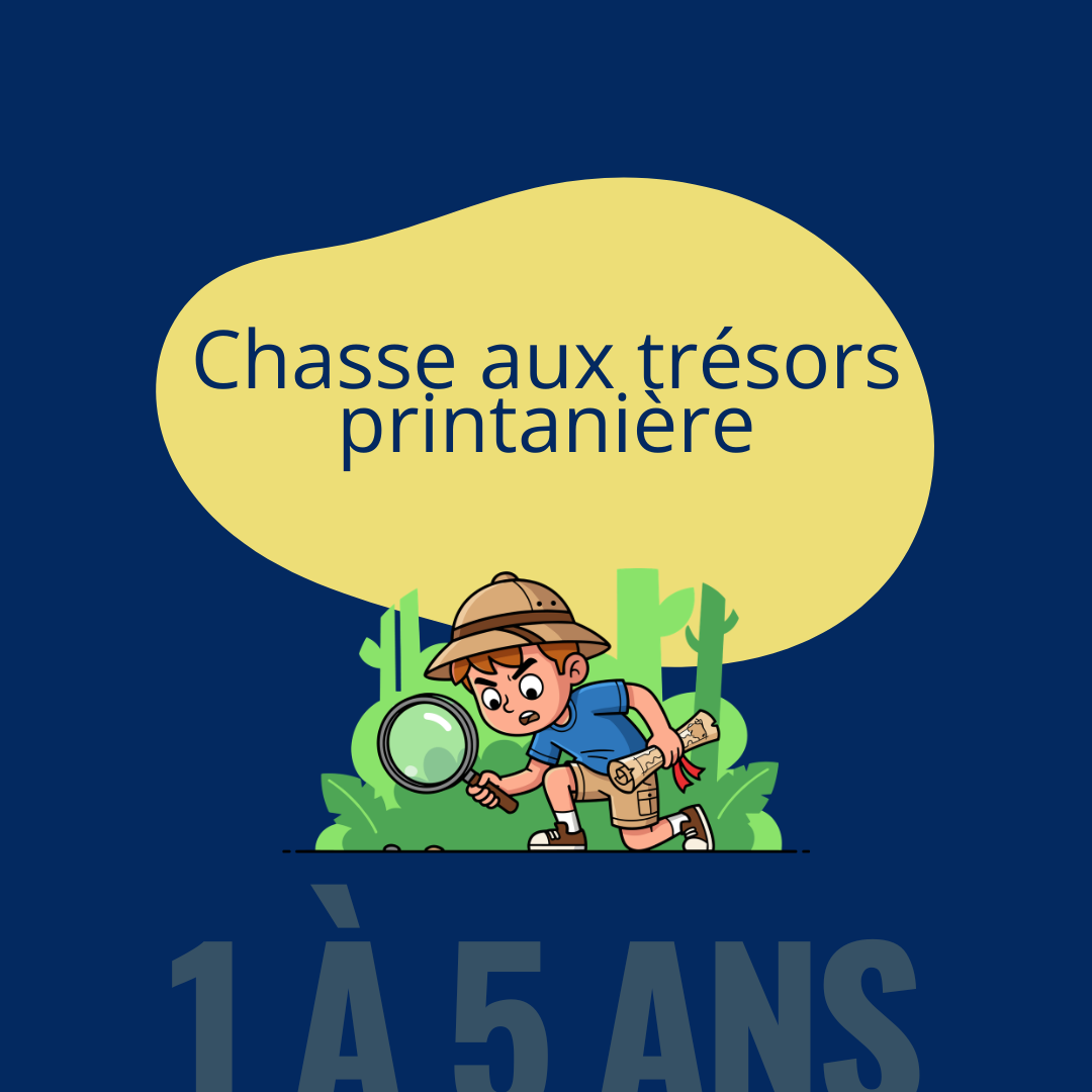 Chasse aux trésors printanière