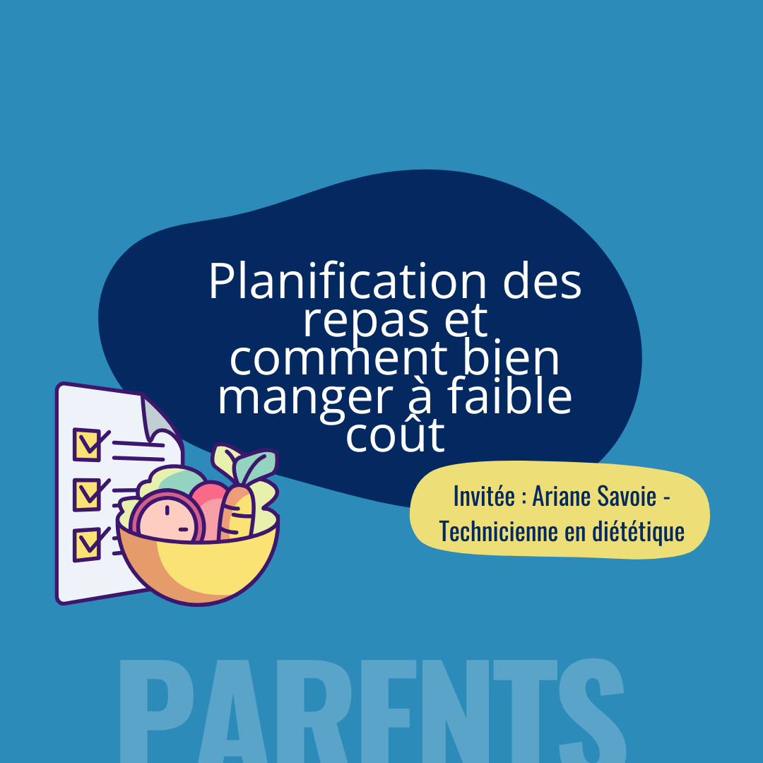 Planification des repas et comment bien manger à faible coût