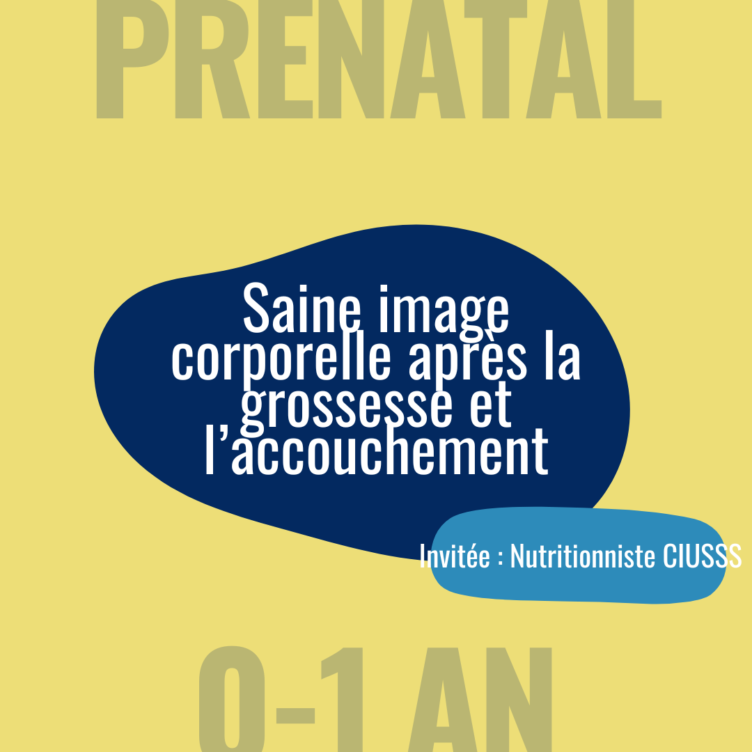 Saine image corporelle après la grossesse et l’accouchement