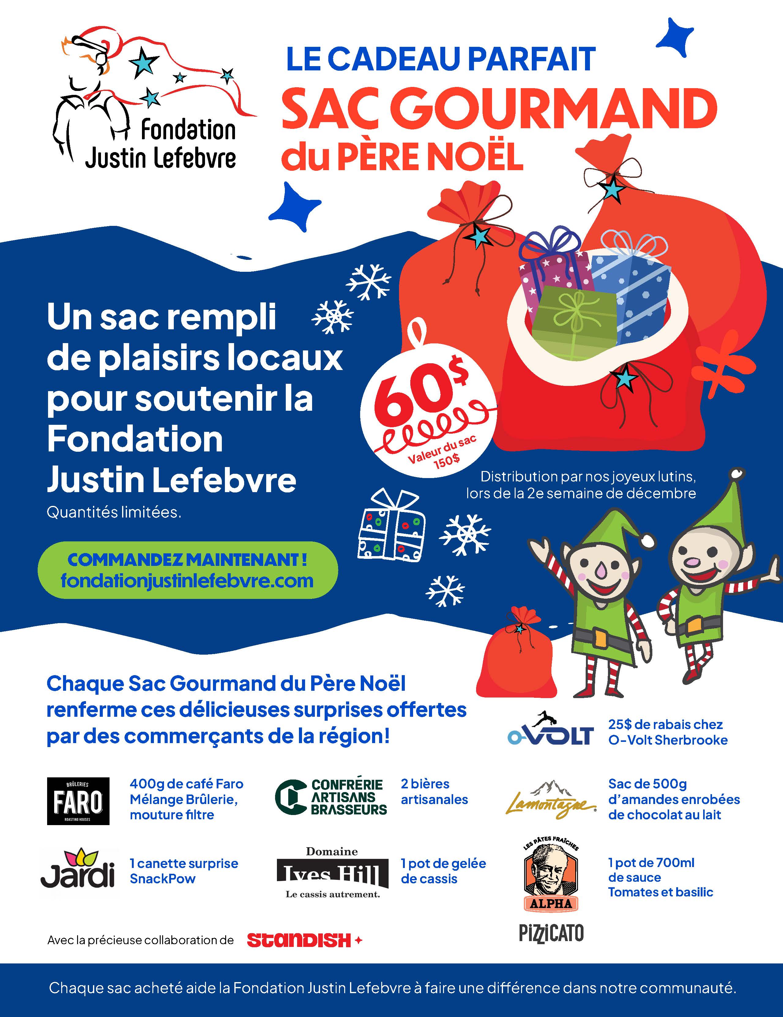 Les Sacs Gourmands du Père Noël 2025