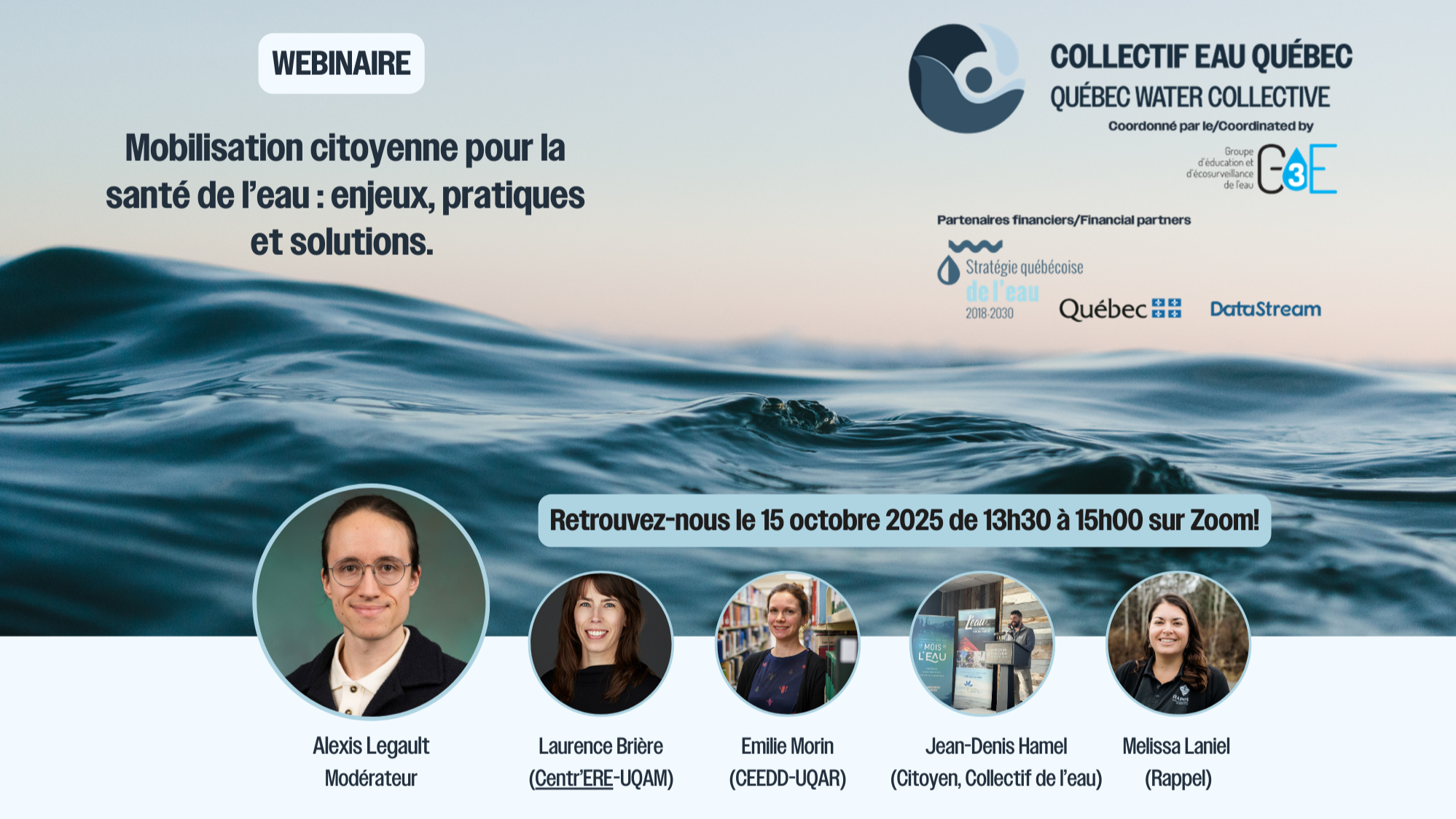 Mobilisation citoyenne pour l'eau.