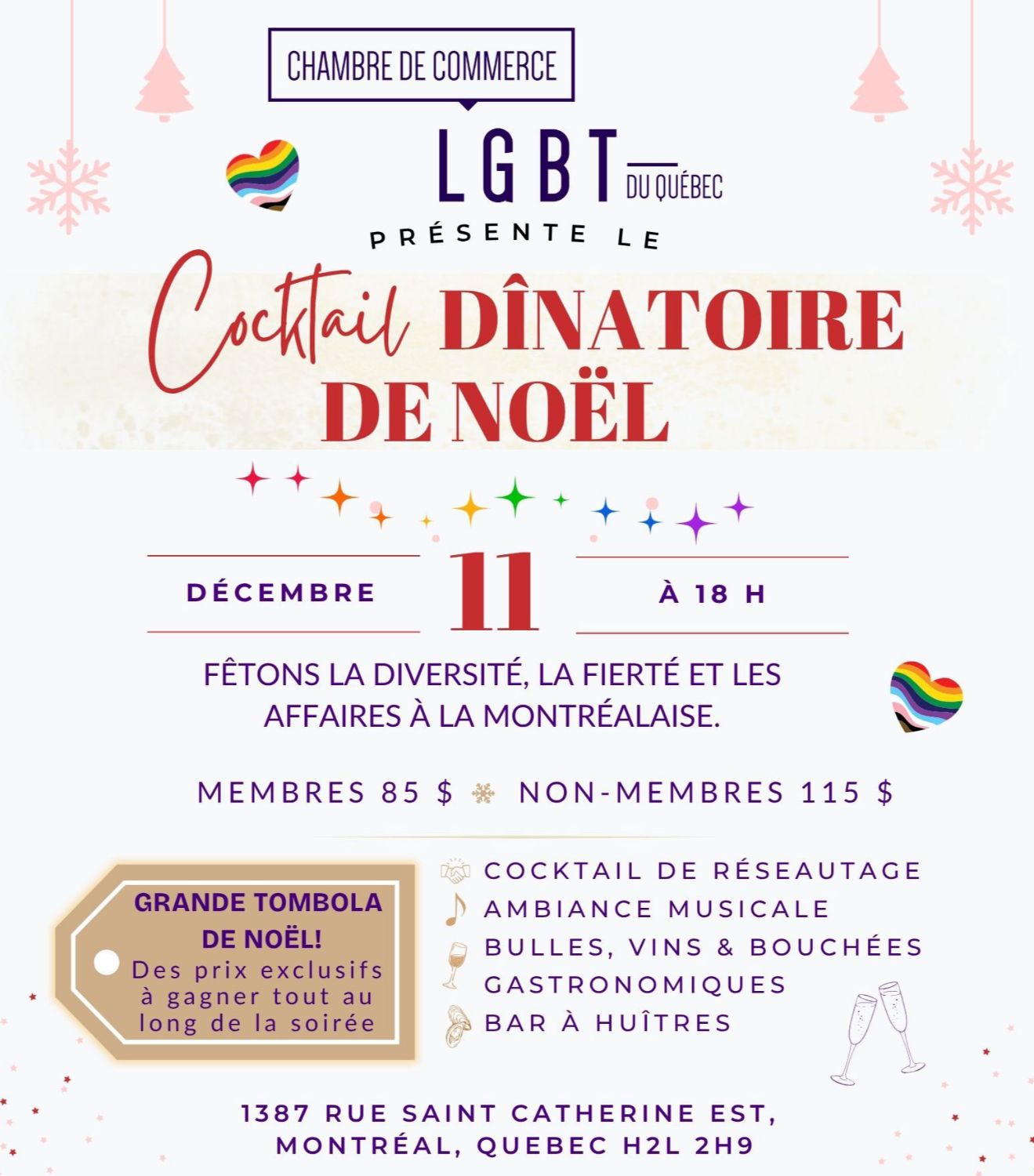 Cocktail Dînatoire de Noël
