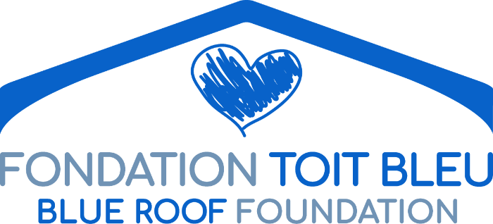 Logo Fondation Toit Bleu / Blue Roof Foundation