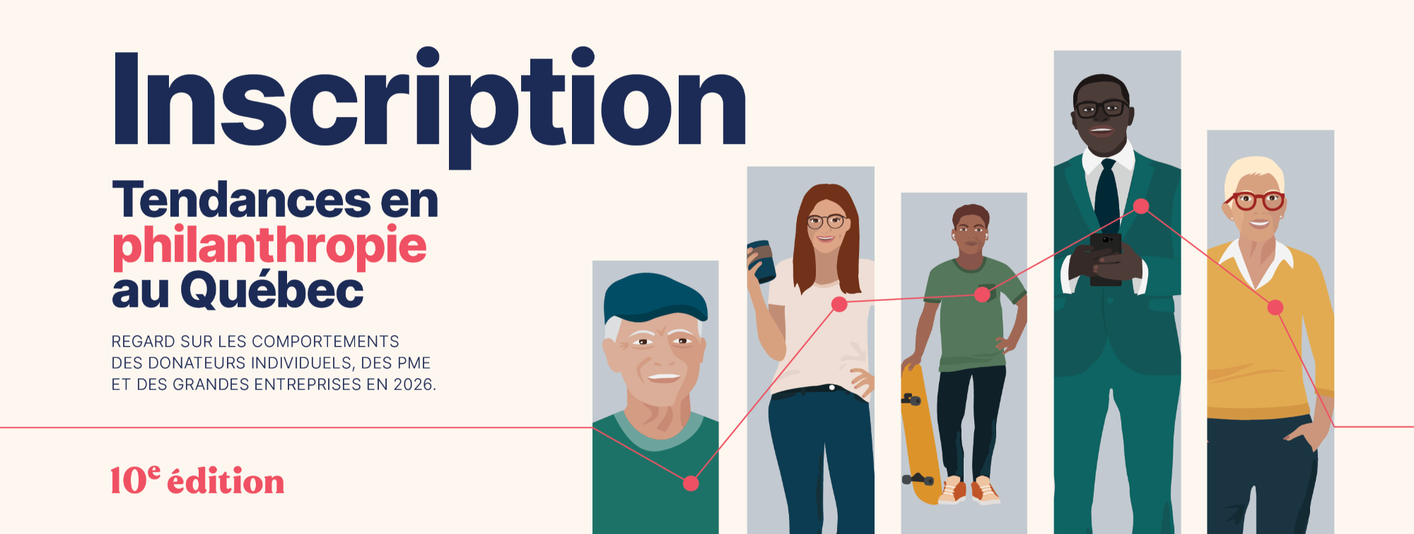 Dévoilement de l'Étude sur les tendances en philanthropie 2026