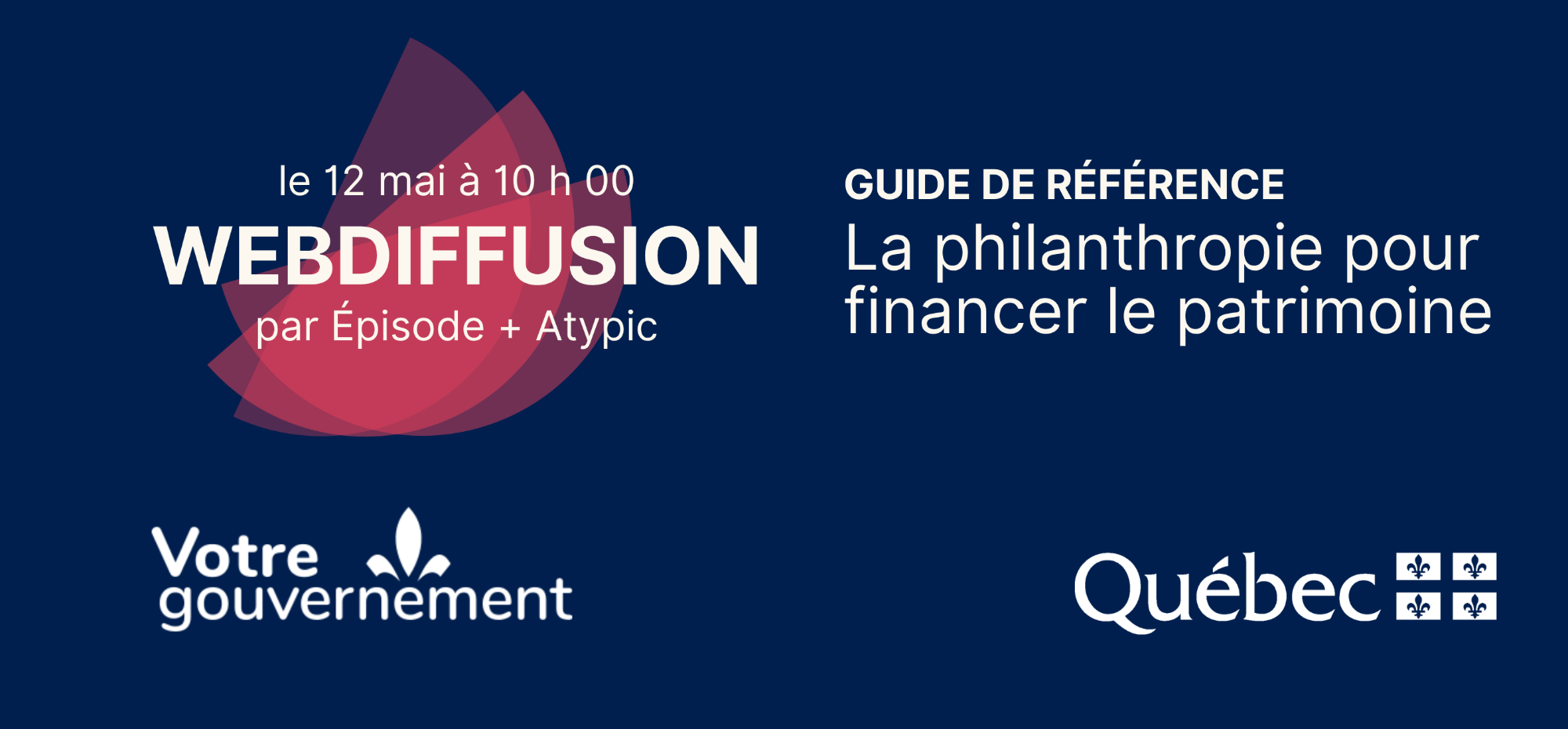 WEBINAIRE GRATUIT | La philanthropie pour financer le patrimoine - Guide de référence