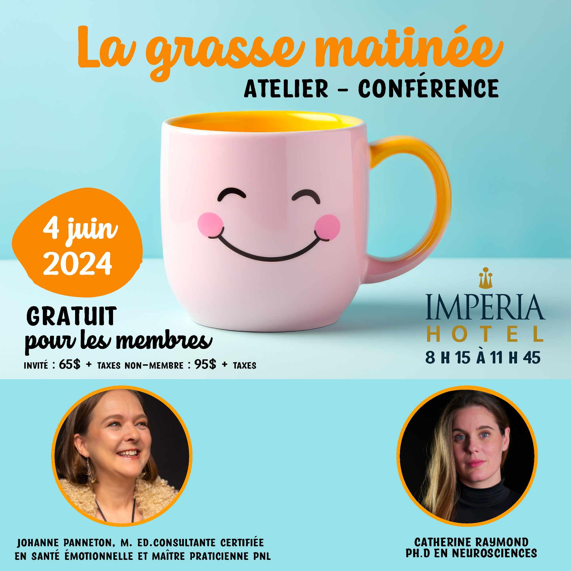 La Grasse Matinée - Atelier - Conférence