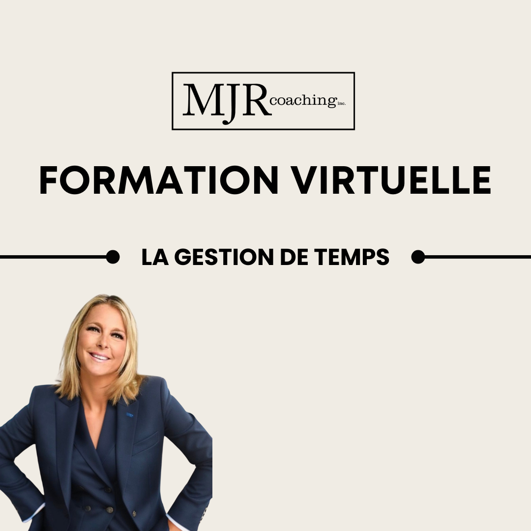 Formation virtuelle | La gestion de temps