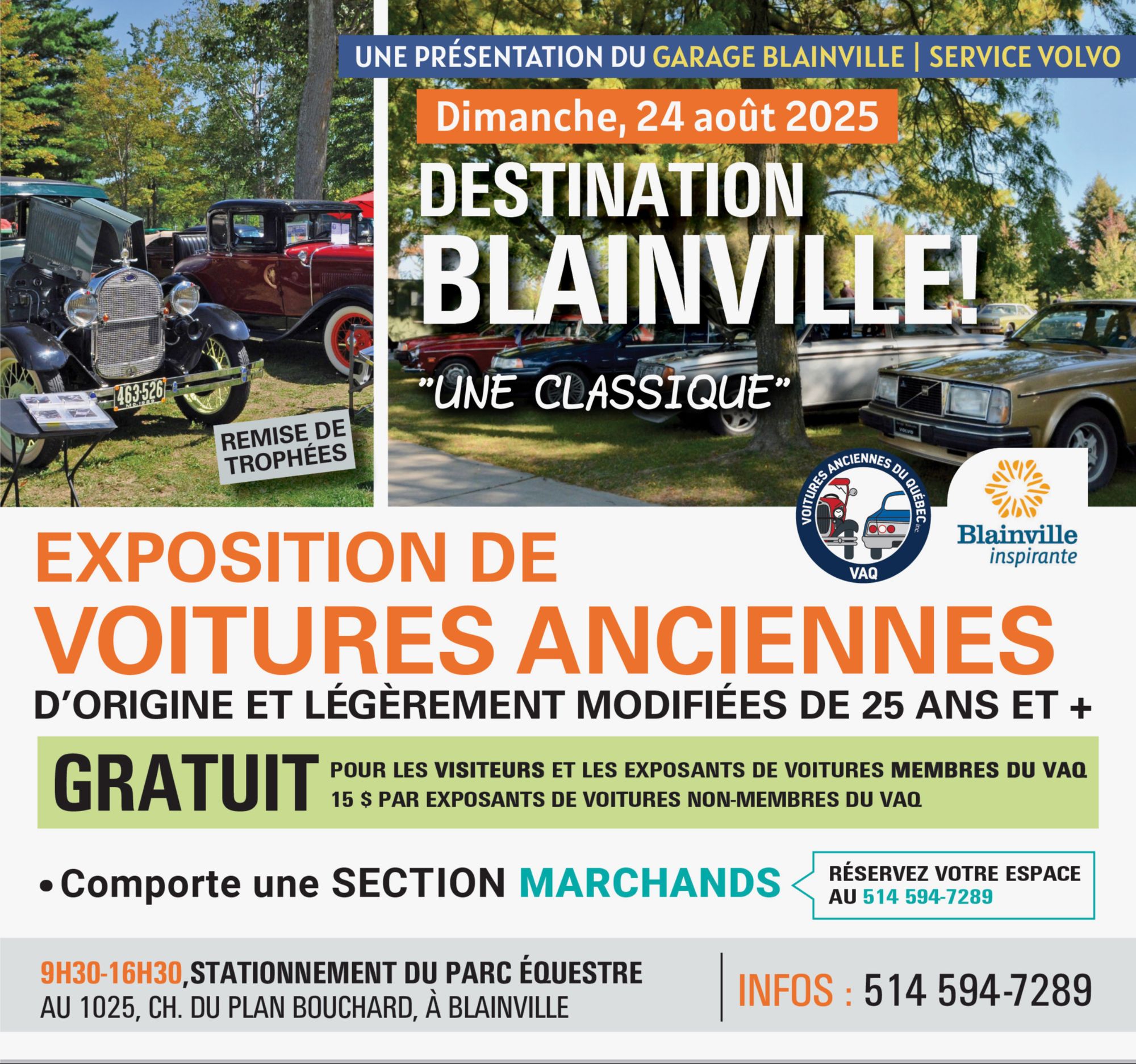 VAQ - Expo de voitures anciennes de Blainville