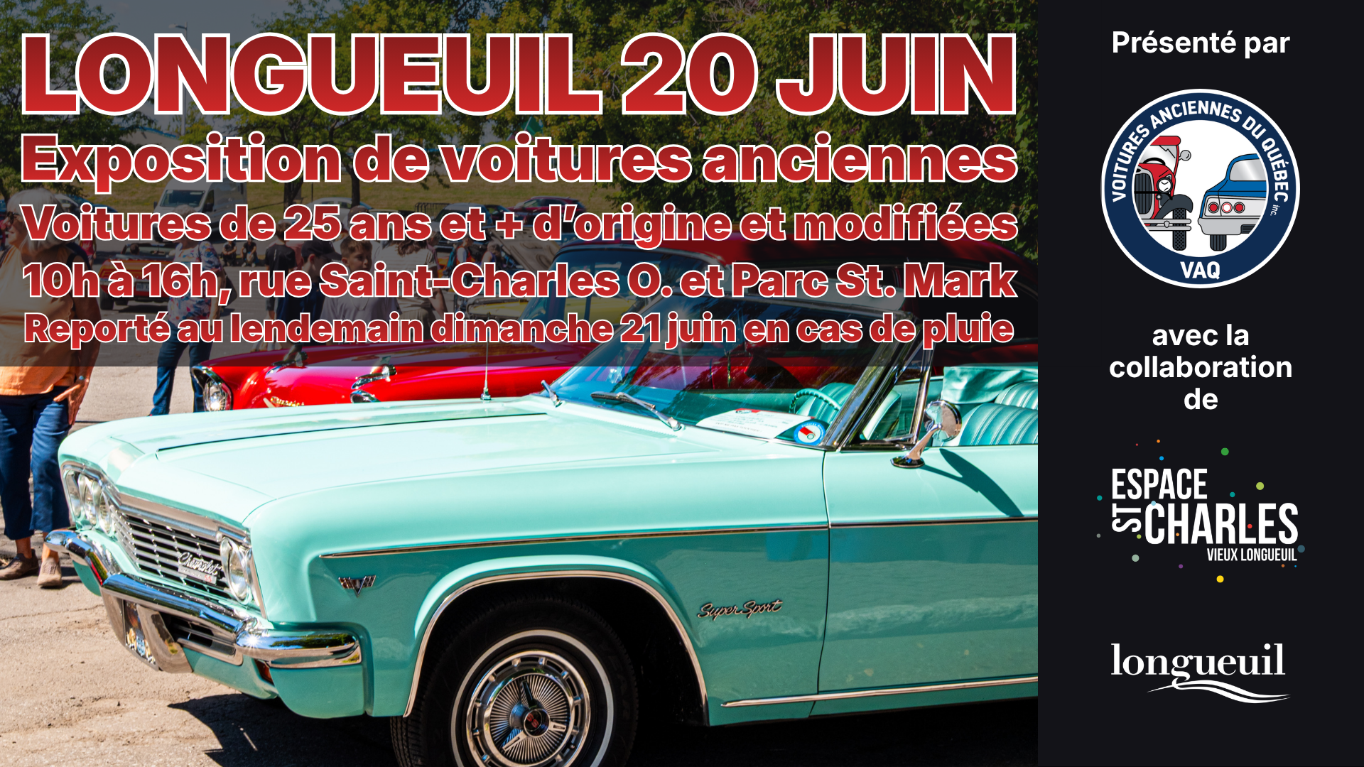 VAQ - Expo de voitures anciennes de Longueuil