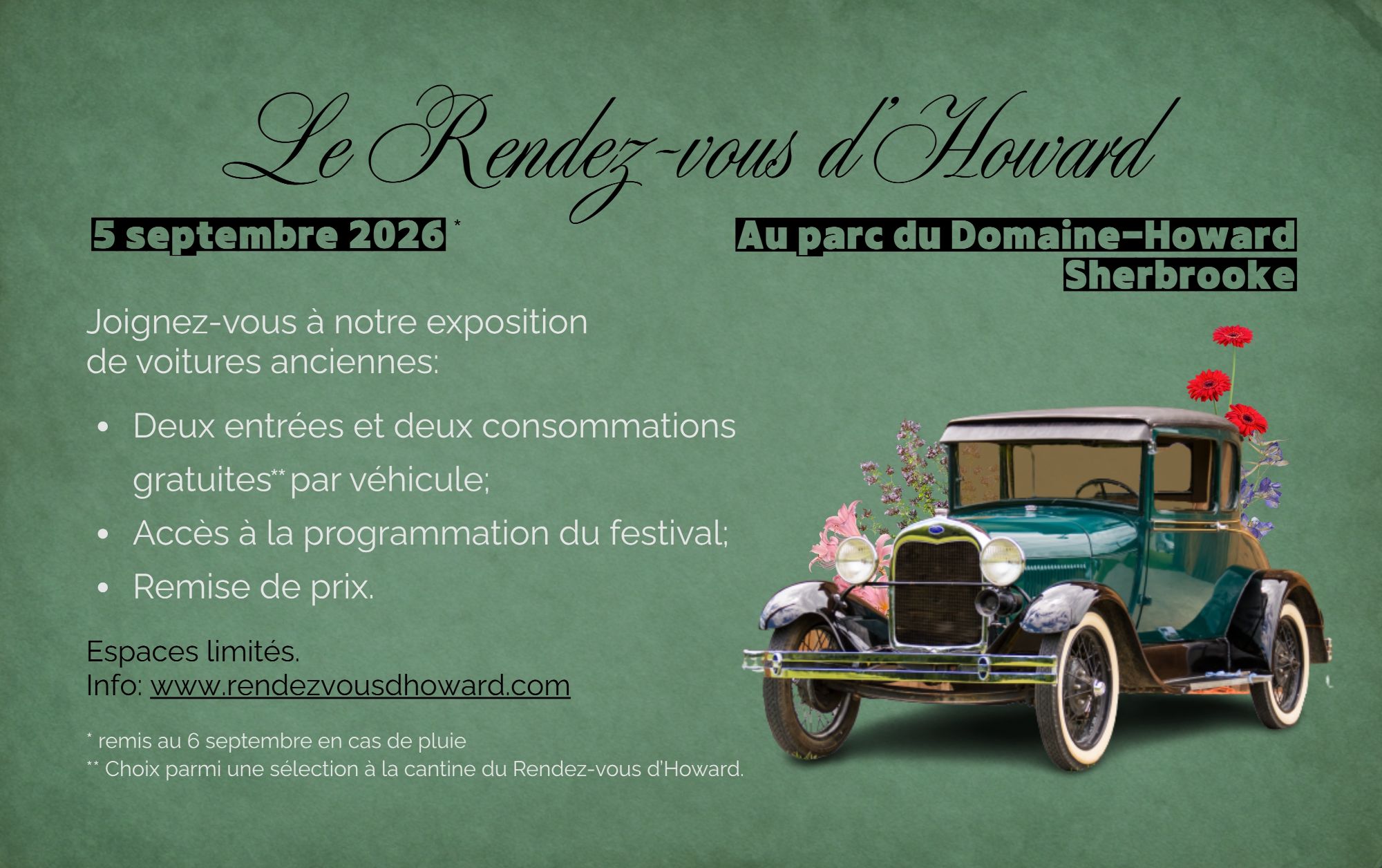 Rendez-vous des anciennes à Sherbrooke (Activité non VAQ)