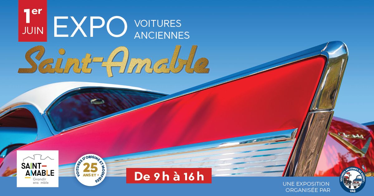 VAQ - Expo de voitures anciennes à St-Amable