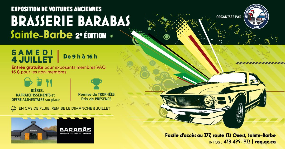 VAQ - Expo de voitures anciennes à Sainte-Barbe