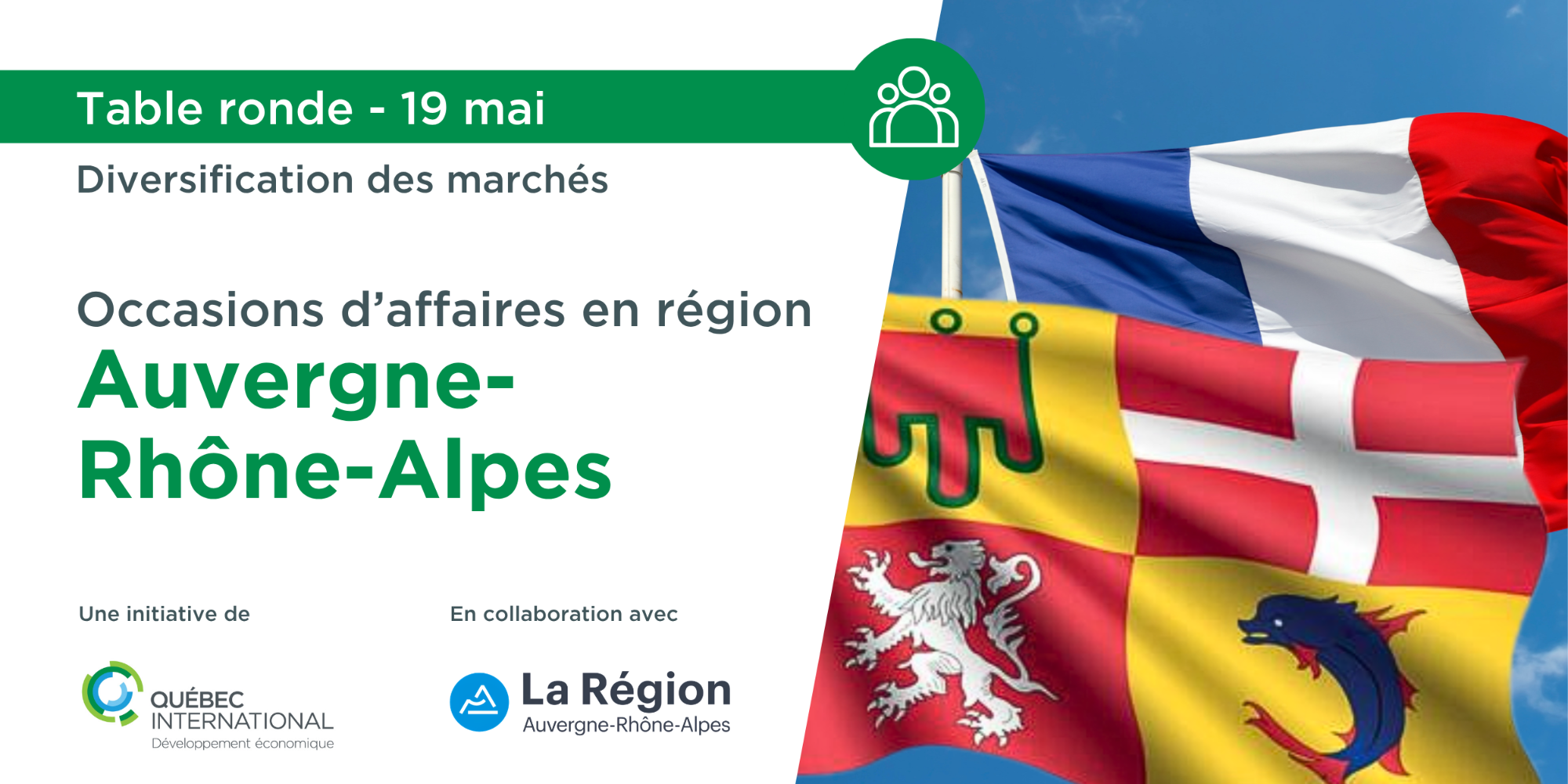 Table ronde - Occasions d’affaires sur la région Auvergne-Rhône-Alpes