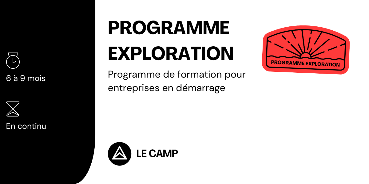 Programme Exploration 2026 - En continu
