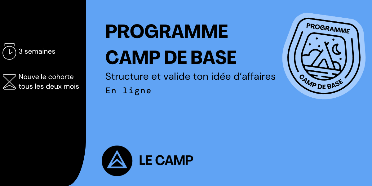 Programme Camp de Base - Cohorte 57