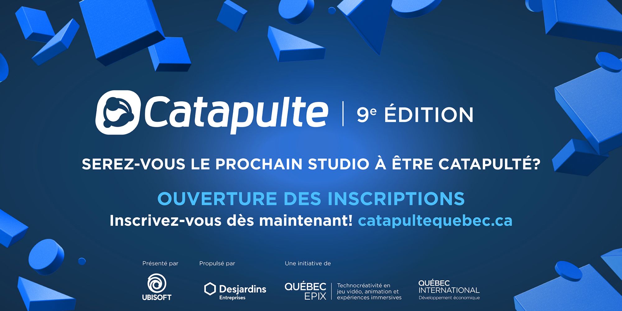 Inscriptions CATAPULTE 2023 Québec International