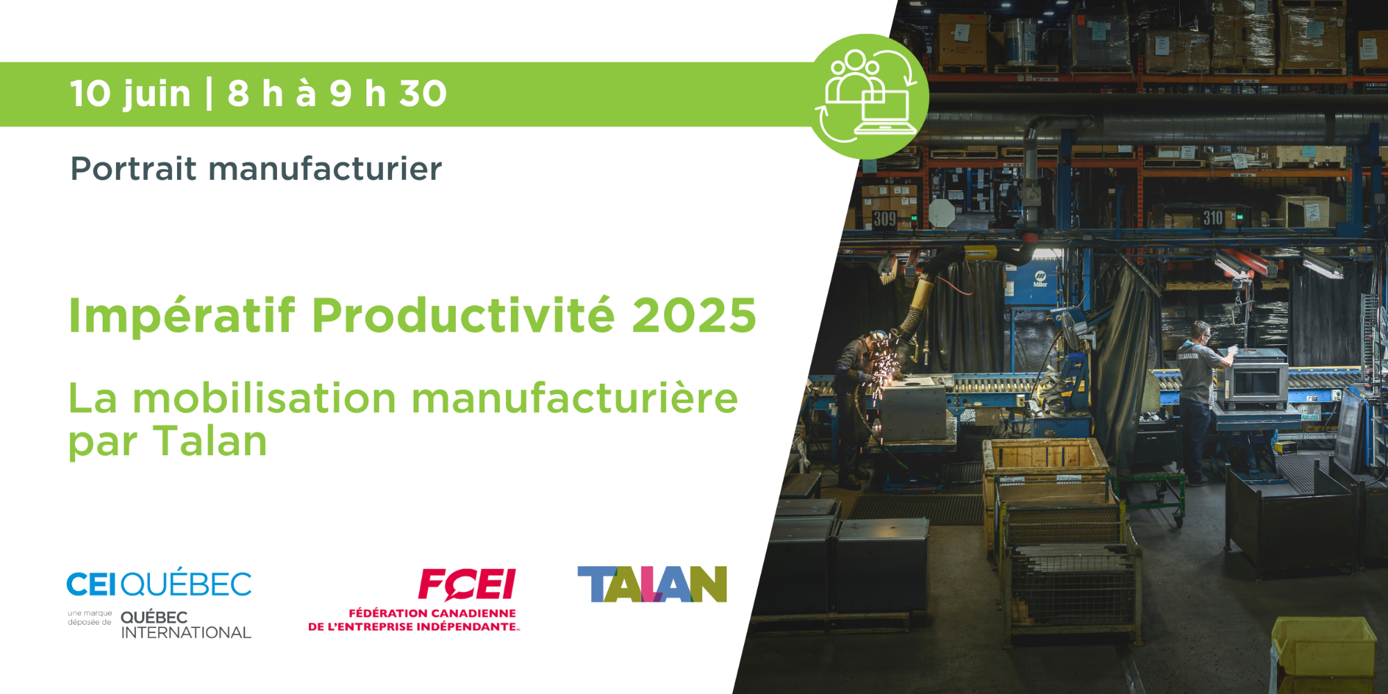 Impératif Productivité 2025 : La mobilisation manufacturière par Talan