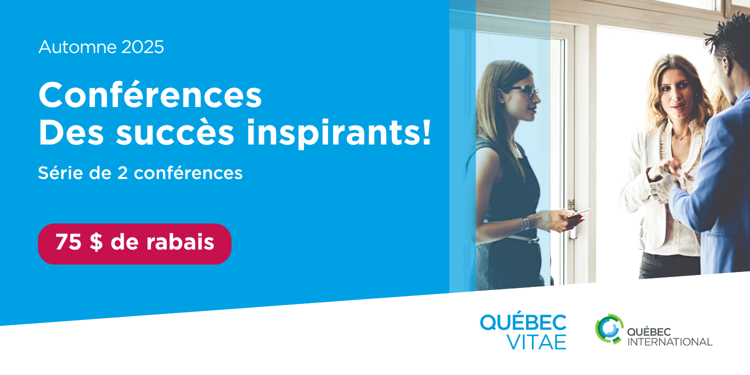 Série de conférences Des succès inspirants! - Forfait automne 2025