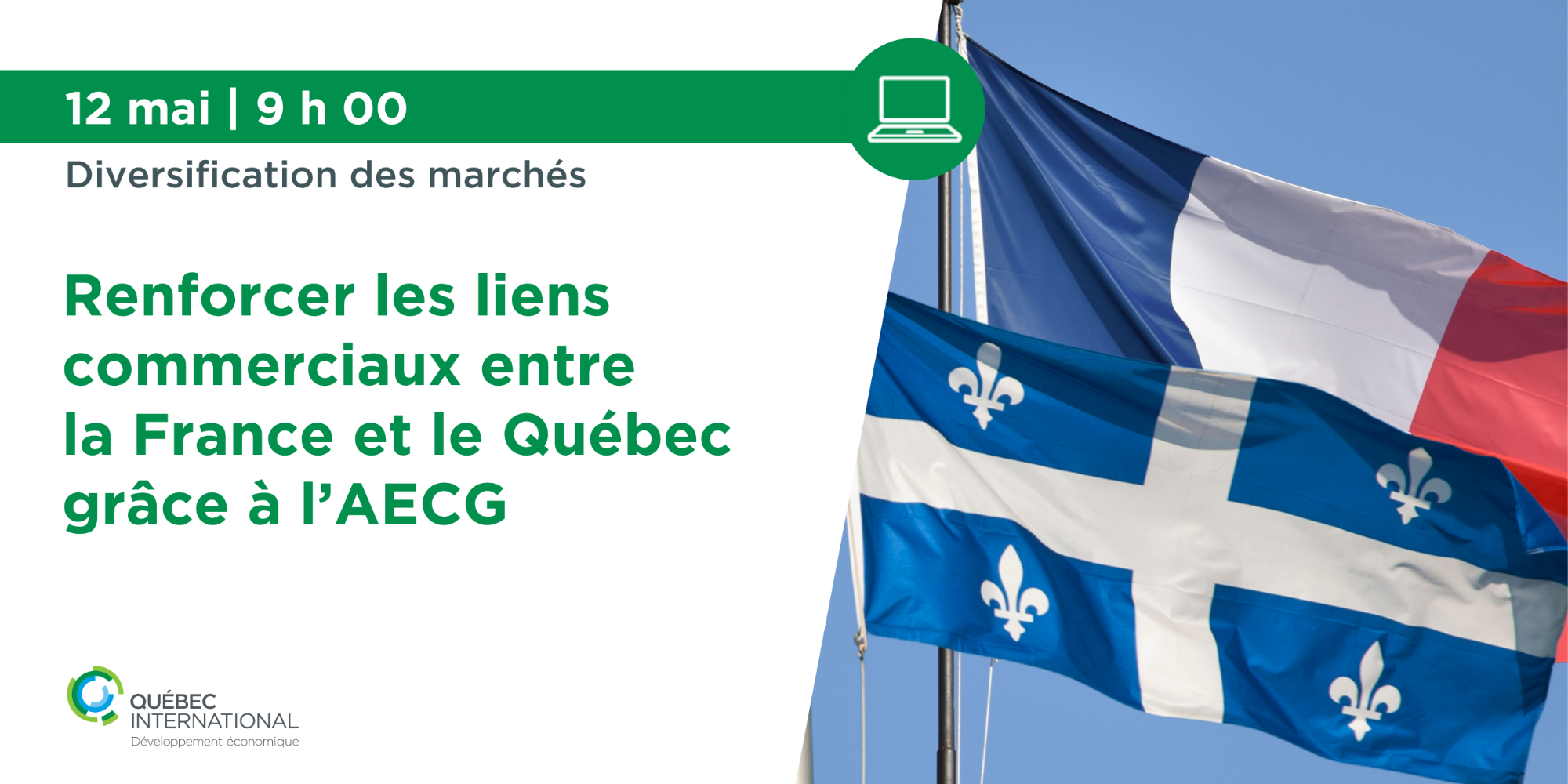 Renforcez les liens commerciaux entre la France et le Québec grâce à l’AECG