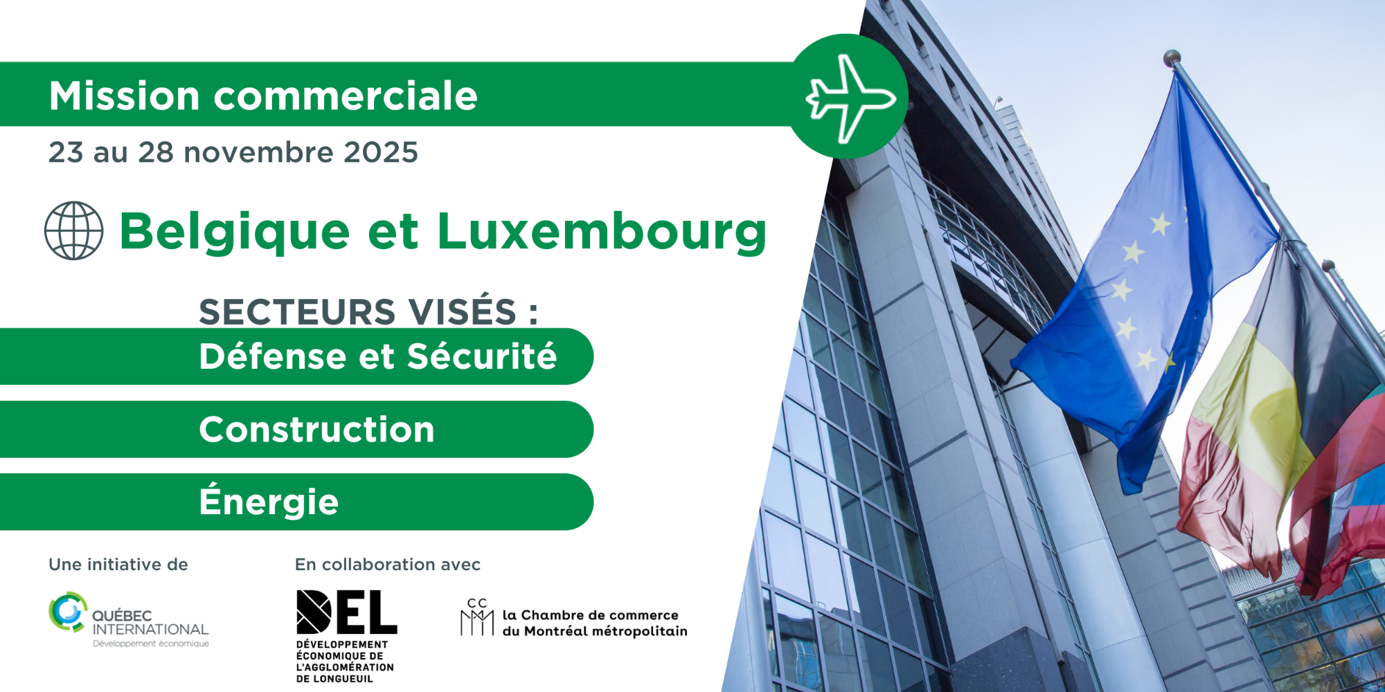 Mission économique en Belgique et au Luxembourg
