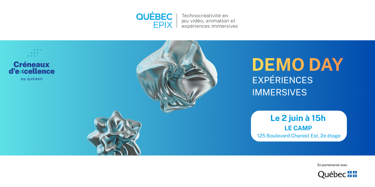 Demo Day Expériences immersives de la Capitale Nationale