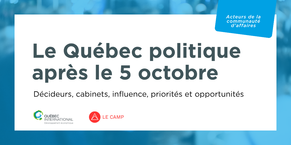Le Québec politique après le 5 octobre