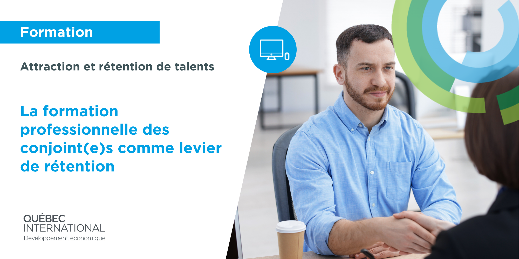 La formation professionnelle des conjoint·e·s comme levier de rétention