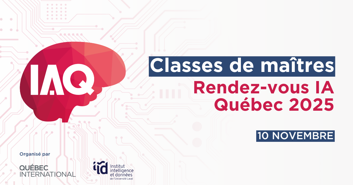 Classes de maîtres du Rendez-vous IA