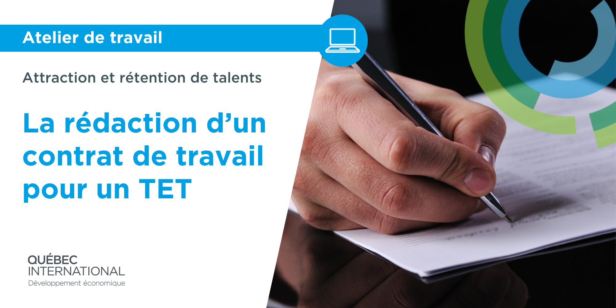 Atelier de travail : la rédaction d’un contrat de travail pour un TET
