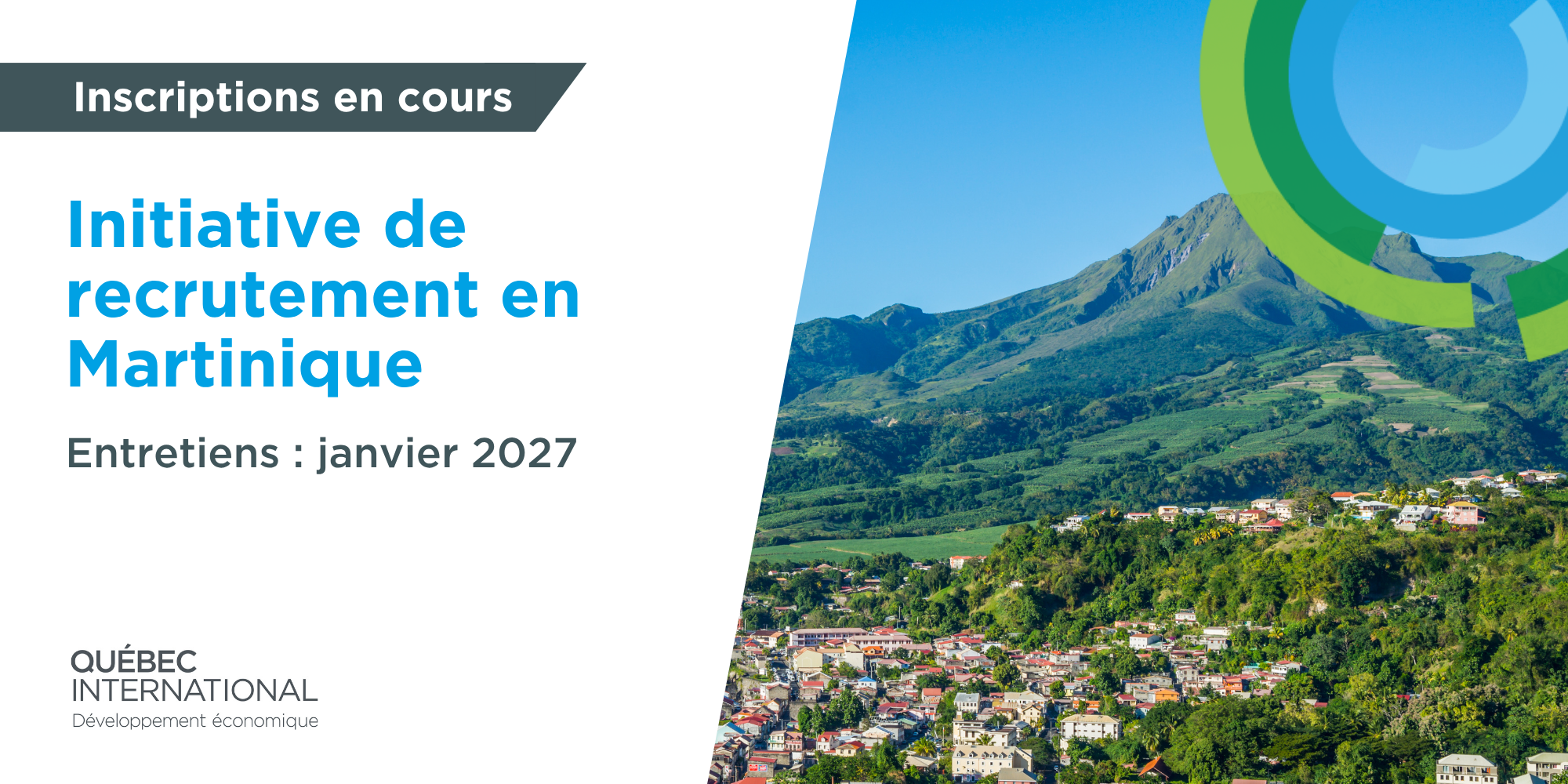Initiative de recrutement en Martinique
