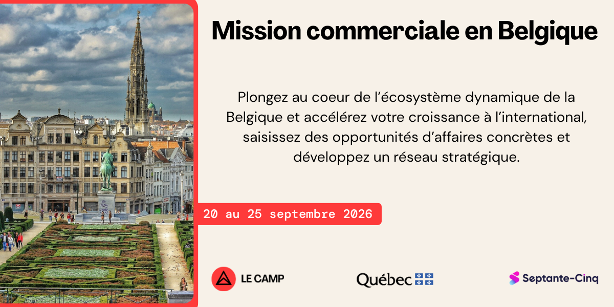Mission commerciale | Belgique #1
