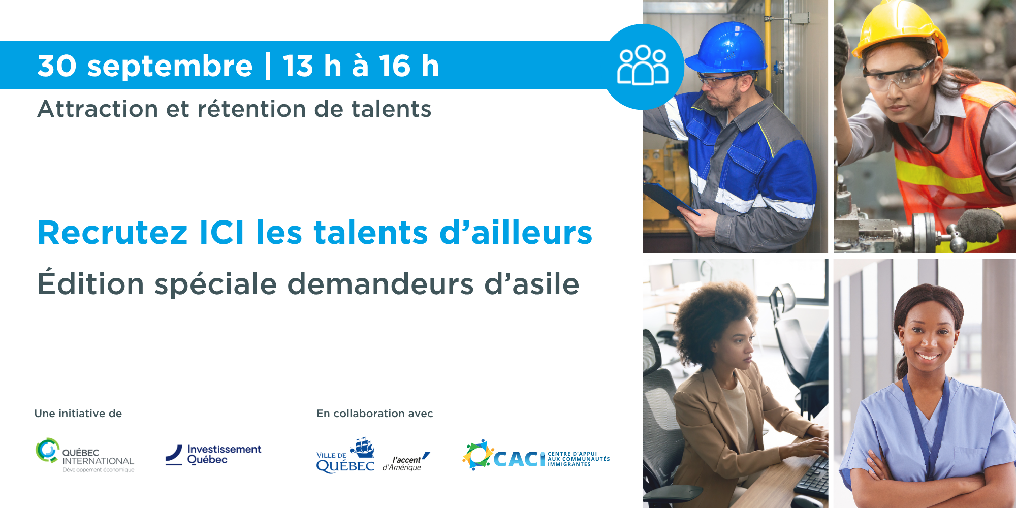 Recrutez ici des talents d’ailleurs, édition spéciale demandeurs d’asile