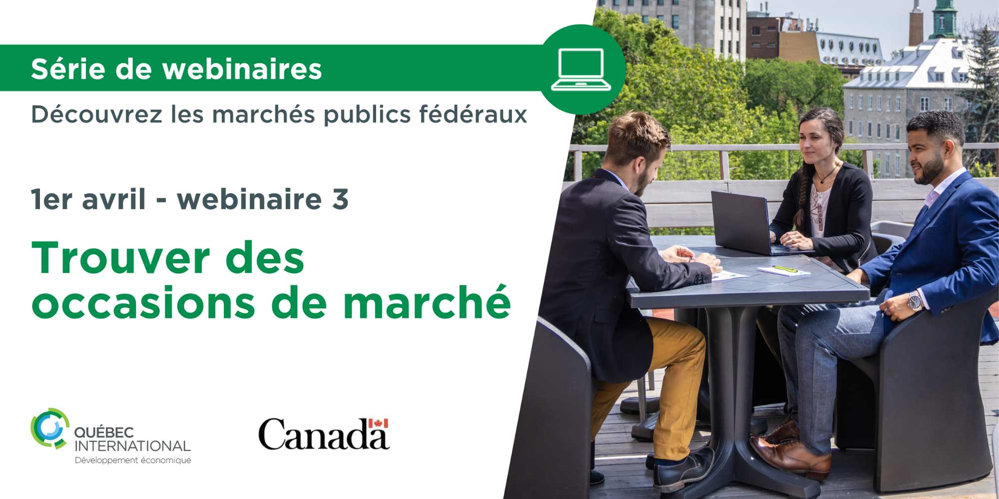 Contrats fédéraux : Atelier pour s’initier aux achats fédéraux et apprendre à trouver des appels d’offre