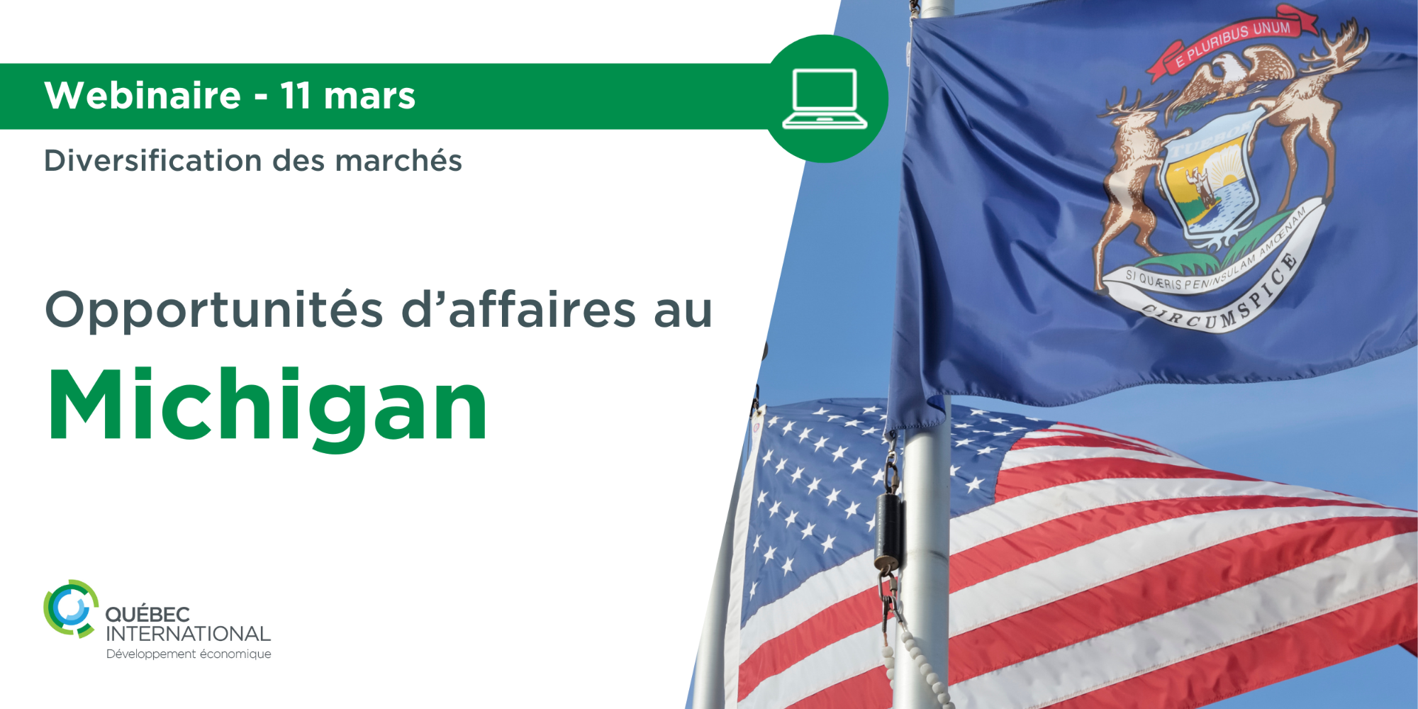 Webinaire – Opportunités d’affaires au Michigan
