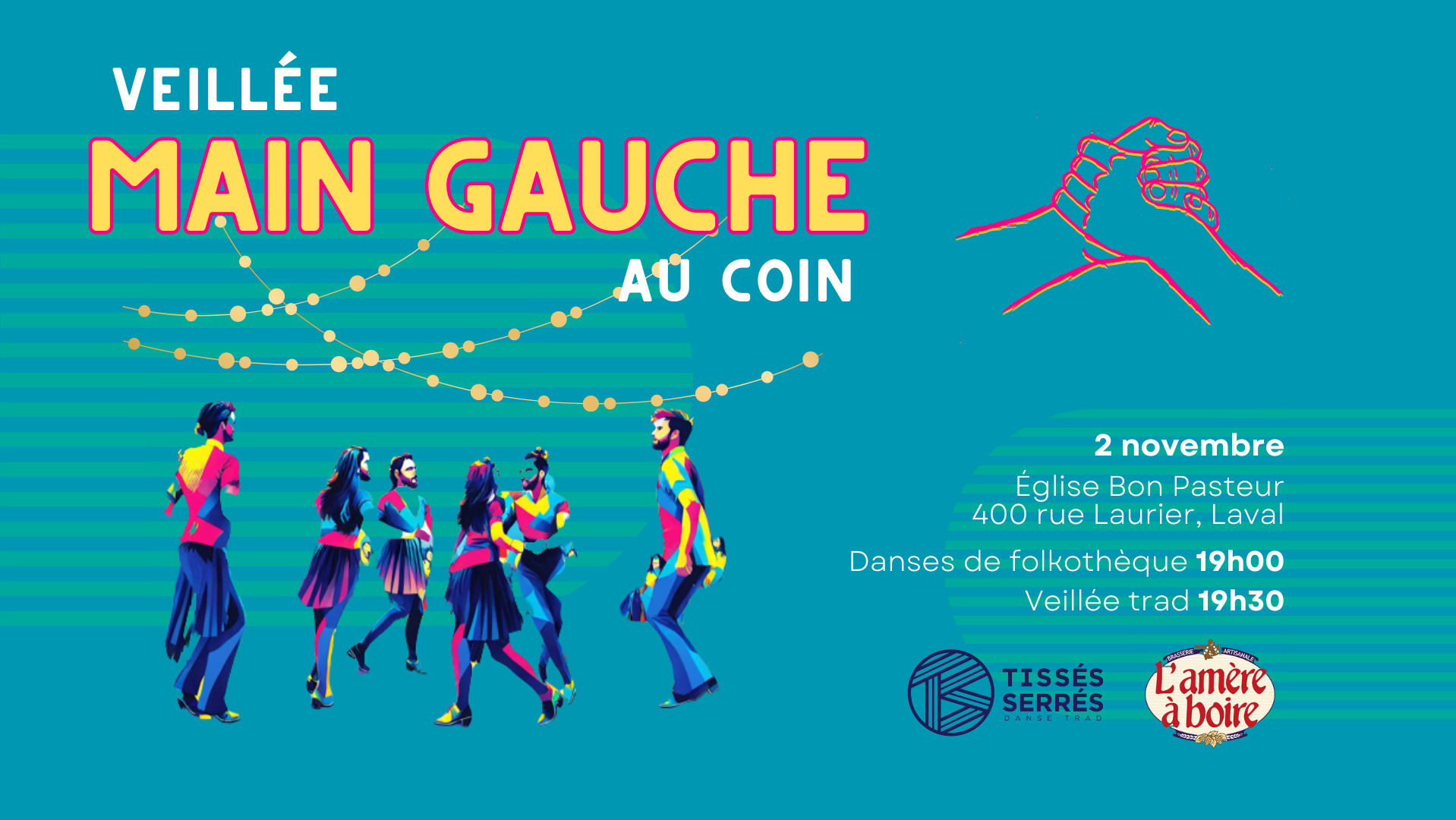 Veillée Main gauche au coin - 2 novembre 2024