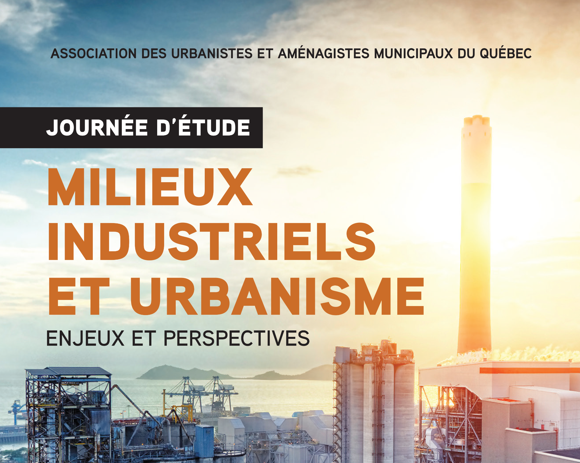 Journée d'étude - Milieux industriels et urbanisme - mai 2024