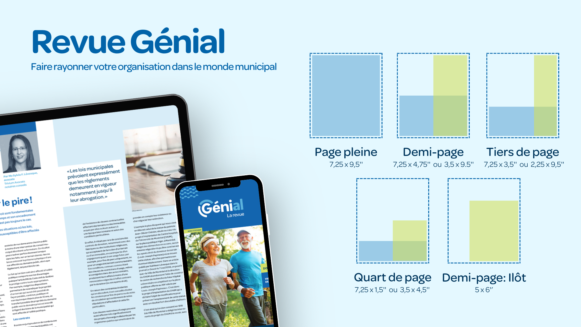 Publicité | Génial la revue