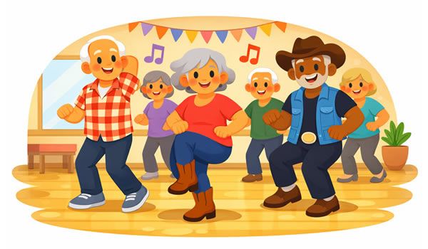 Danse en ligne - Niveau Inter-Avancé - Mercredi