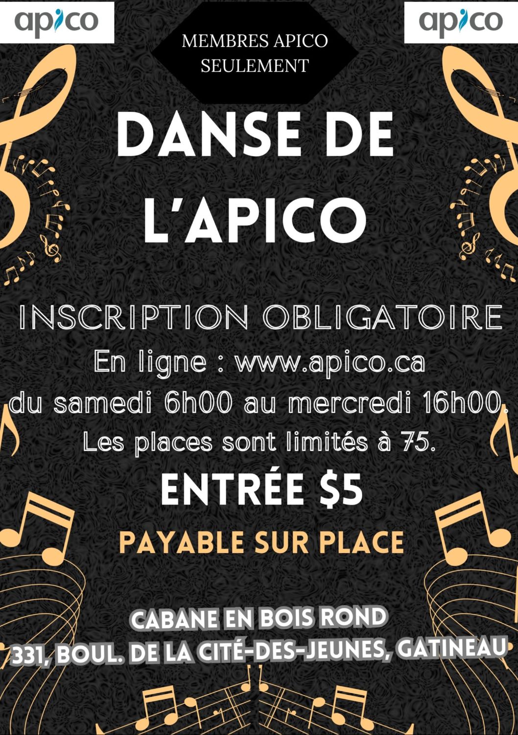 Danse 15 novembre 2024