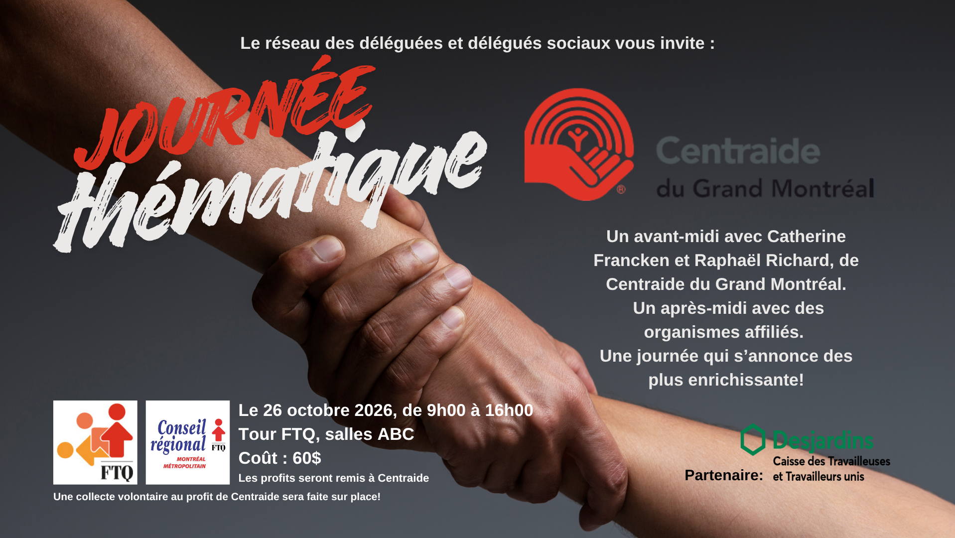 JOURNÉE THÉMATIQUE - CENTRAIDE